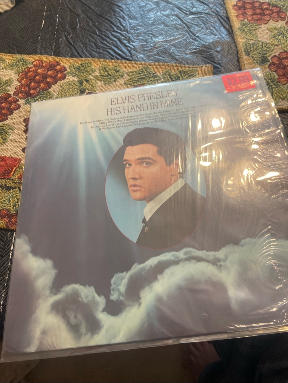 Elvis Presley, His Hand In Mine LP, Vinyl Record